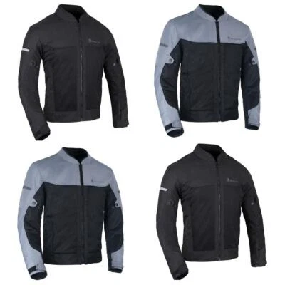 Oxford Spartan Air Summer Motorcycle Jacket Sports Touring Motorbike Coat Black - Image 1 of 4