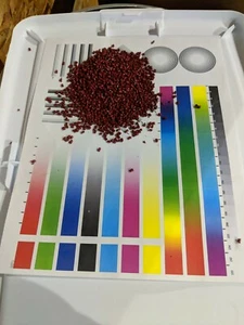 PP Polypropylene Red Granite Color Concentrate Colorant Plastic Resin 5 Lbs - Picture 1 of 4