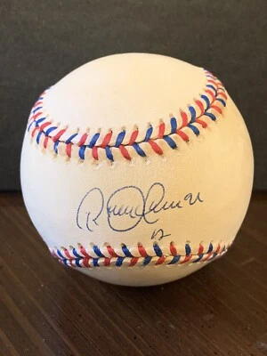 Roberto Alomar Auto 1996 Official All-Star Baseball PSA/DNA Toronto HOF - Image 1 of 4