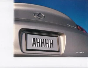 2002 Lexus Line-Up Dealer 28 page Brochure 7x9"/LS430/GS430/GS300/ES300/IS300 - Picture 1 of 1