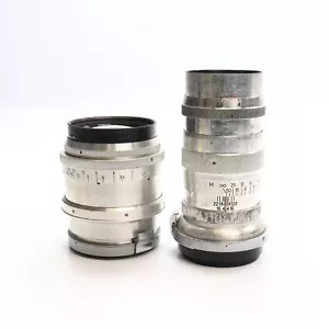 Vintage Jupiter Lens Bundle-135mm f4 85mm f2 -CONTAX RF -MANUAL FOCUS- 0035 AJ - Picture 1 of 24