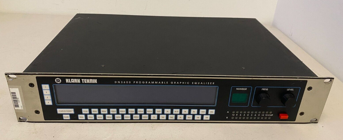 KLARK TEKNIK Graphic Equalization Signal Processors & Rack KLARK TEKNIK Graphic Equalization Signal Processors & Rack