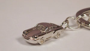 Llavero de plata esterlina Porsche 911 deportivo con dije de acero inoxidable envío gratuito a EE. UU. - Imagen 1 de 4