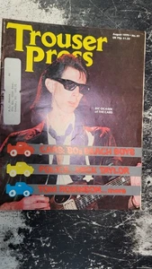 Rare Trouser Press Magazine Cars Police Beach Boys Devo August 1979 Tom Robinson - Bild 1 von 13