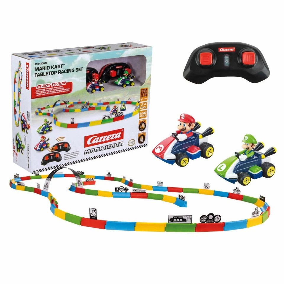 Carrera RC-Fahrzeug Mario Kart Tabletop Racing Set - Mario 2.4GHz 1 43 370430015
