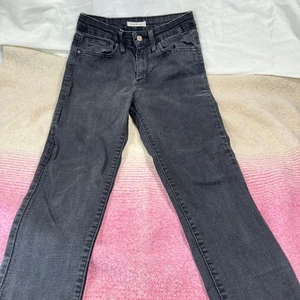Jeans skinny Levi's 711 donna W29 L30 nero grigio acqua meno elasticizzato - Foto 1 di 9