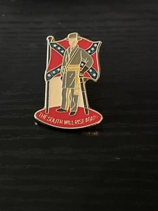 The South Will Rise Again, Vintage Anstecknadel - Bild 1 von 2