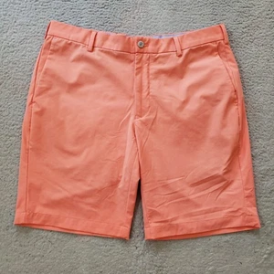 Peter Millar pantaloncino uomo 34 rosa corona artigianale surge performance chino elasticizzato - Foto 1 di 17