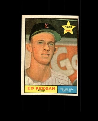 1961 Topps 248 Ed Keegan RC VG #D1,518463 - Image 1 of 2