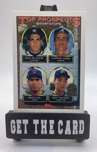 1993 Topps Inaugural Florida Marlins Dave Silvestri Chipper Jones Rookie RC HOF - Bild 1 von 3