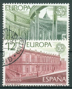 Spanien 1978 Europa CEPT Baudenkmäler 2366/67 gestempelt - Picture 1 of 1