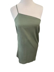 Mini Abito Verde Lioness Piccolo Spalla Singola Spalla Prom Ritorno Festa - Foto 1 di 6