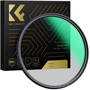 K&F Concept CPL Filter 28 Layer Multi-coated Polarized MRC Filter NANO-X Series - Picture 1 of 8