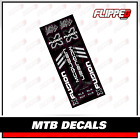 Xfusion Mcqueen RL2 RLR Fork Suspension MTB Decal Kit Graphics Stickers