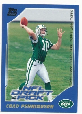 CHAD PENNINGTON 2000 TOPPS #387 RC ROOKIE NEW YORK JETS MINT - Image 1 of 2