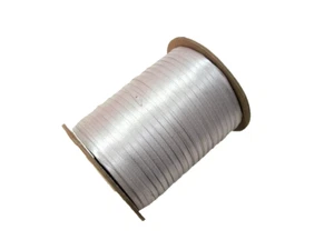 Millennium Silver Double-Face Satin Ribbon 1/8 inch wide x 20 yards Weddings B41 - Picture 1 of 3