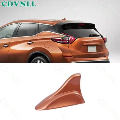 Cubierta de marco receptor antena aleta tiburón coche naranja para Nissan Murano 2015-2021 1* Foto 1 de 4