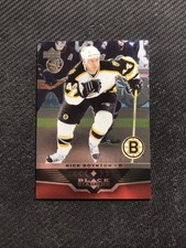 2005-06 UPPER DECK BLACK DIAMOND NICK BOYNTON SINGLE RUBY RED #ed 9/100