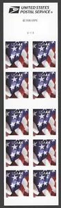 2009 US Scott #4396a, 44c Flag, Booklet Pane of 10 MNH - Picture 1 of 2