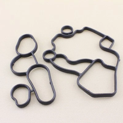 Oil Cooler Housing Gasket Fit for Audi TT Quattro VW Eos GTI 06D117070+06F115441 - Image 1 of 3