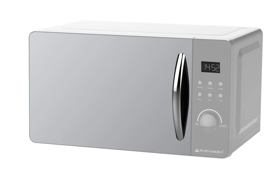 PYRAMIDEA Forno Microonde Combinato con Grill 20 Litri 800 Watt Silver FOM202S - Immagine 1 di 1