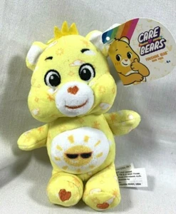 NEW 2021 WALMART CARE BEARS MINI PLUSH DANGLERS HEART CLIP FUNSHINE - Picture 1 of 6