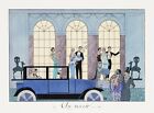 10946.Decoration Poster.Wall Room home art.George Barbier deco painting.Valet