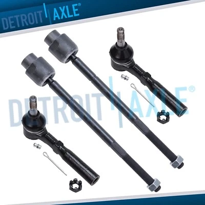 Kit de barras de amarre delanteras interiores exteriores para Chevrolet Cavalier Pontiac Sunfire 1995-2005 Foto 1 de 4