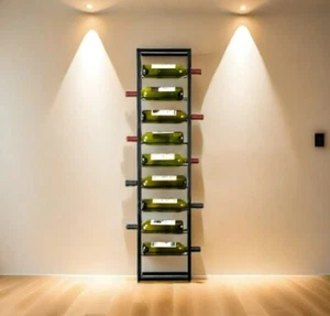 Weinregal Metall, Stahl Weinregal, Industrie Weinregal, Weinlager 10 Flaschen - Bild 1 von 3