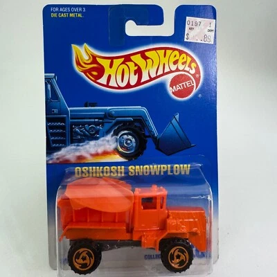 Hot Wheels Oshkosh Snowplow Collector No 201 1991 - Image 1 of 4