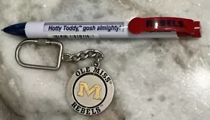 Mississippi "Ole Miss" Rebels Pen And Keytag Dad Gift Set Hotty Toddy - Picture 1 of 5