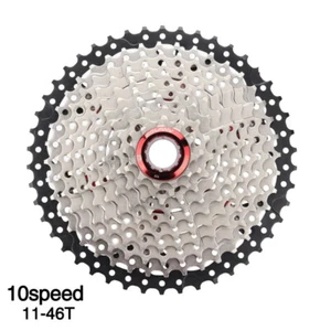 Ultralight MTB Bicycle Cassette 11-46T 10 Speed Mountain Bike Freewheel Sprocket - Picture 1 of 12