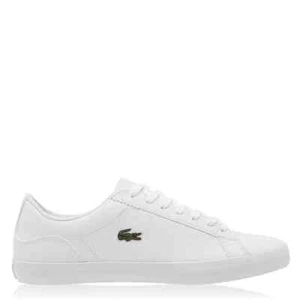 Lacoste Lerond Trainers White Leather UK 6