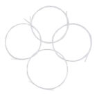 White Ukulele Ukelele Uke Strings Nylon Material, 4pcs/set (Package  L8E6