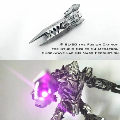 Shockwave Lab SL-80 LED Weapon Upgrade kit Fusion Cannon For SS54 Megatron Cover