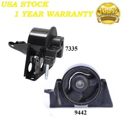 2 PIEZAS MONTAJE MOTOR DELANTERO APTO PARA NISSAN X-TRAIL 2005-2006 2,5 L Foto 1 de 4