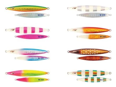 Mustad Mirotic Slow Jig Jiggen 80g-200g Meeresköder Pilker incl. 2 Assist Hooks - Bild 1 von 4