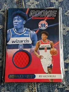 2020 NBA Hoops Rookie Remembrance Rui Hachimura player worn jersey patch - Picture 1 of 6