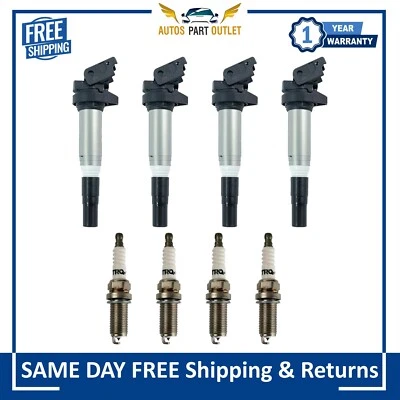 NUEVO Kit de bobina de encendido y bujía de iridio para BMW 128i 328 528 X3 X5 2010-2013 Foto 1 de 4