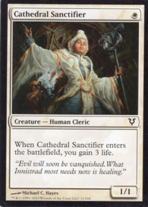 CATHEDRAL SANCTIFIER 11/244 AVACYN RESTORED MTG MAGIC LP (yourdeckbuilder) - Picture 1 of 1