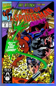 WEB OF SPIDER-MAN # 74 - Marvel 1991 - Volumen 1 (bien) - Imagen 1 de 1