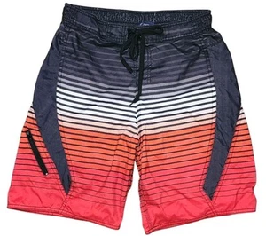 U.S. Apparel Lined Board Shorts Boys Size XL 18-20 Functional Fly Pockets Beach - Picture 1 of 5