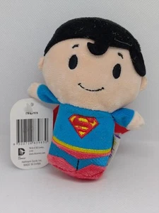 NWT Itty Bittys SUPERMAN DC Comics Hallmark 4" Soft Doll Plush - Picture 1 of 3