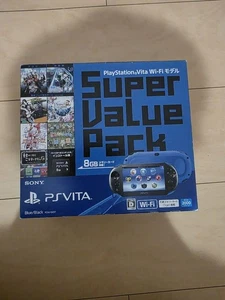 PSVita 2000 body super value pack blue black - Picture 1 of 11
