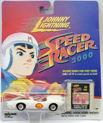 Johnny Lightning Speed Racer 2000 Mach 5 Diecast 1:64 Incluye ficha de tira de película Foto 1 de 4