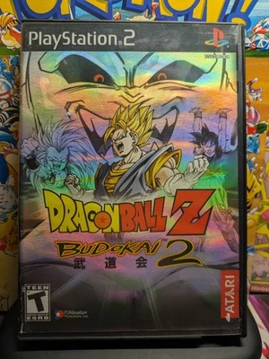 🔥 Dragon Ball Z Budokai 2 ( PlayStation 2 2003 ) PS2 Blockbuster TESTED!! 🔥 - Image 1 of 4