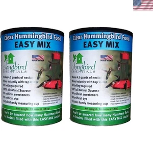 Süßer Kolibri Nektar 2er Pack - klares Granulat mit natürlichem Honig, 48 oz - Bild 1 von 2