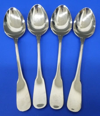 4 - Retroneu HAVERHILL Glossy 18-8 Stainless Korea Flatware 5 7/8" TEASPOONS - Image 1 of 4