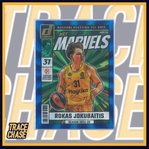 2024-25 Panini Donruss Euroleague BK Rokas Jokubaitis Net Marvels Blue 25/49 #6 - Picture 1 of 3