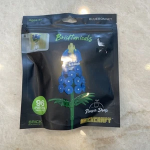 Kit de construcción Bricktanicals Bluebonnet (juego de 96 piezas), artesanía floral artificial - Imagen 1 de 2